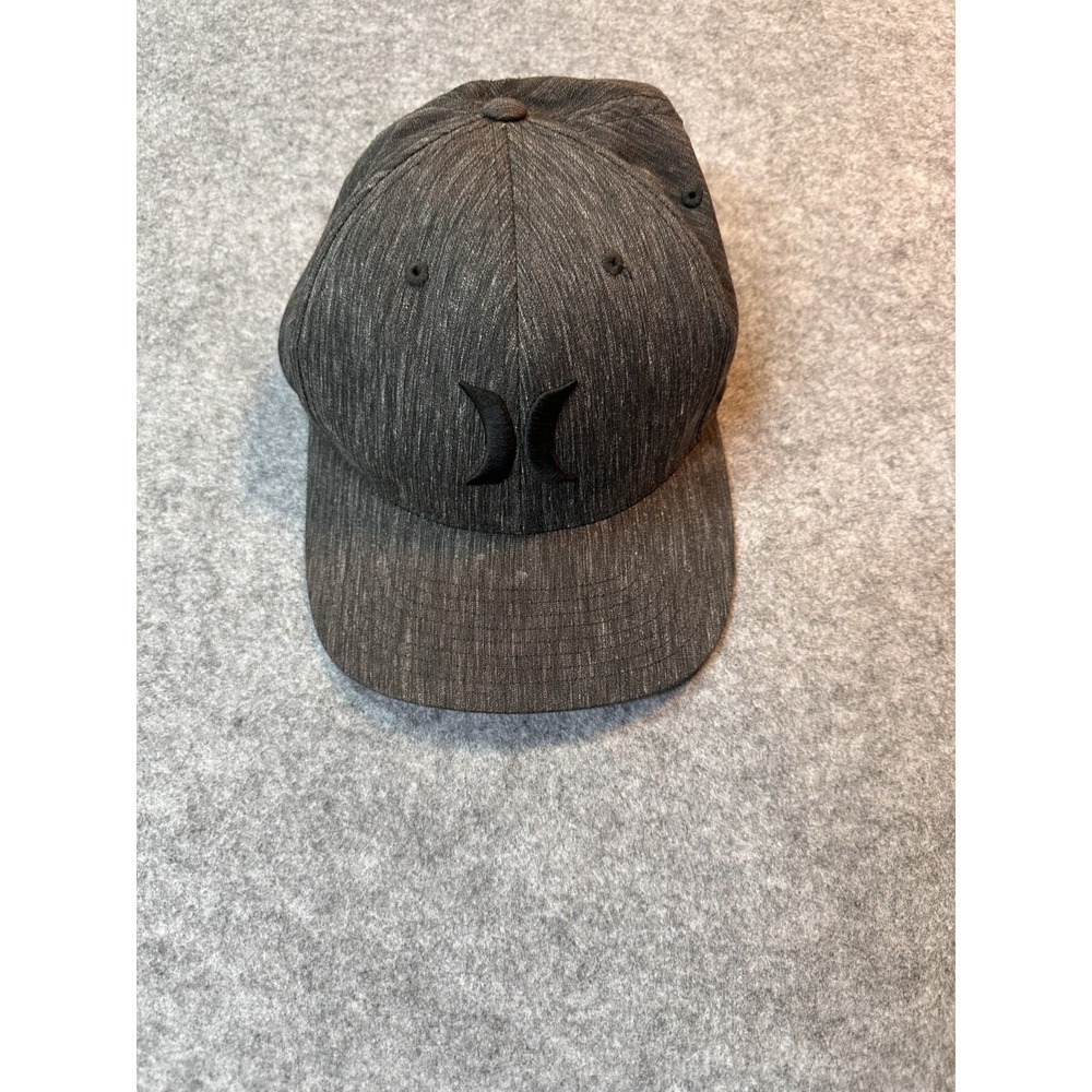 Hurley Baseball Hat Mens L/XL Gray‎ Stretch Flex Fit Sportswear Athletic Yupoong